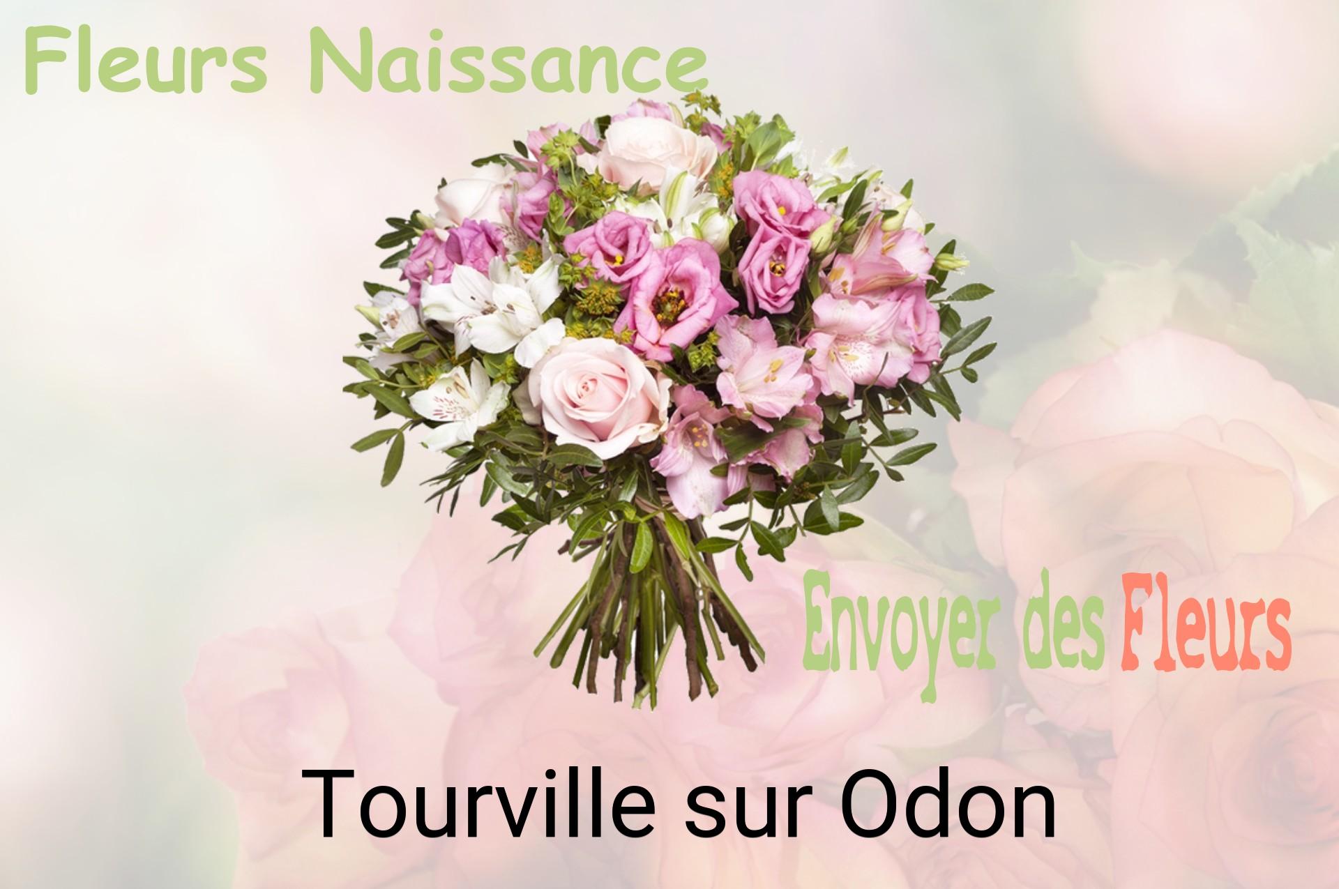 Bouquet de fleurs de naissance livré à Tourville-sur-Odon