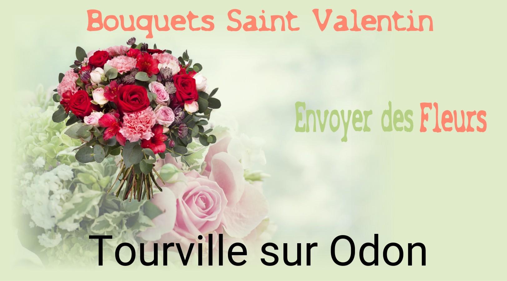 Roses de Saint-Valentin livrées à Tourville-sur-Odon