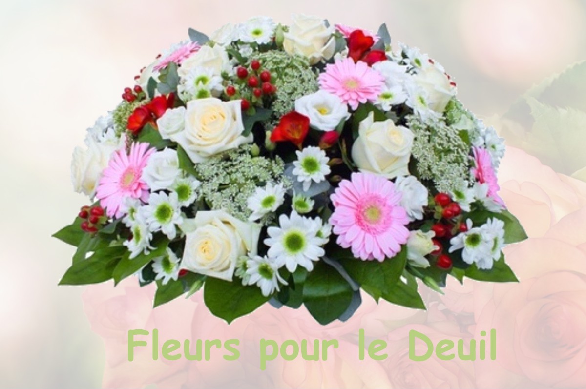 fleurs deuil TOURVILLE-SUR-ODON